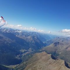 Verortung via Georeferenzierung der Kamera: Aufgenommen in der Nähe von Gemeinde Sölden, Österreich in 4000 Meter